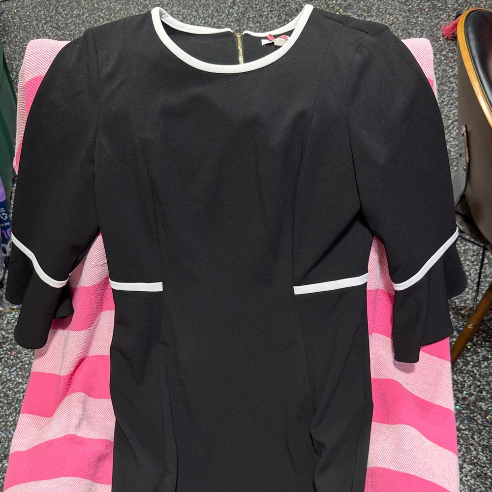 Calvin Klein Black and White Dress